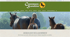 Desktop Screenshot of connemara-sunshine.com