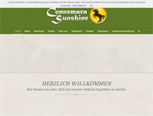 Tablet Screenshot of connemara-sunshine.com